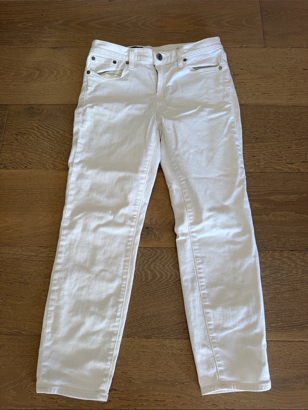 J. Crew White Jeans - Clean Slim Fit